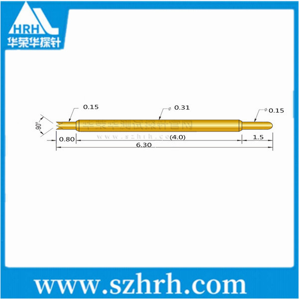 031-UJ-6.3L，華榮華雙頭測試探針廠家